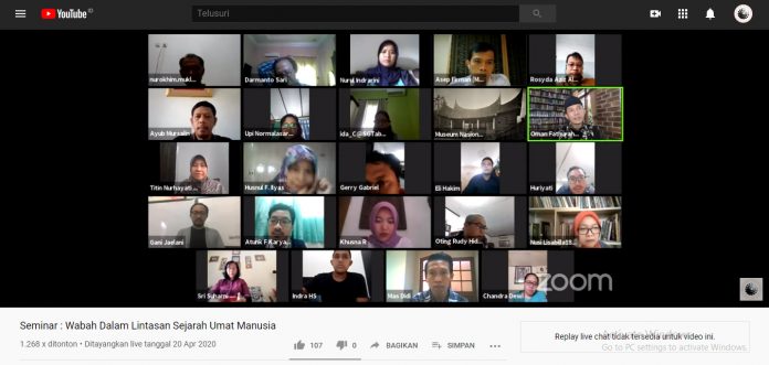 Seminar Wabah dalam Lintasan Sejarah Umat Manusia